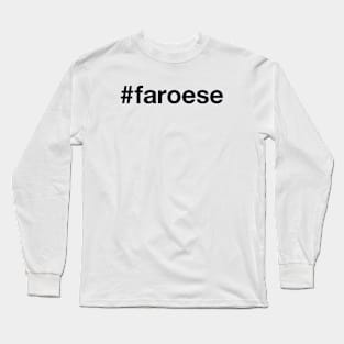 FAROESE Hashtag Long Sleeve T-Shirt